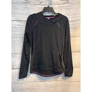 Athleta Plushtec Wrap Front Hoodie Size M